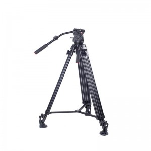 Kingjoy Professional Video Tripod, kraftigt stativsystem VT-3500 med 360 graders panoramavätskehuvud VT-3530