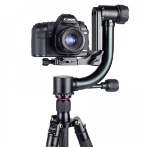 KINGJOY kraftigt aluminium gimbal kamera stativhuvud KH-6900 för lång lins kamera