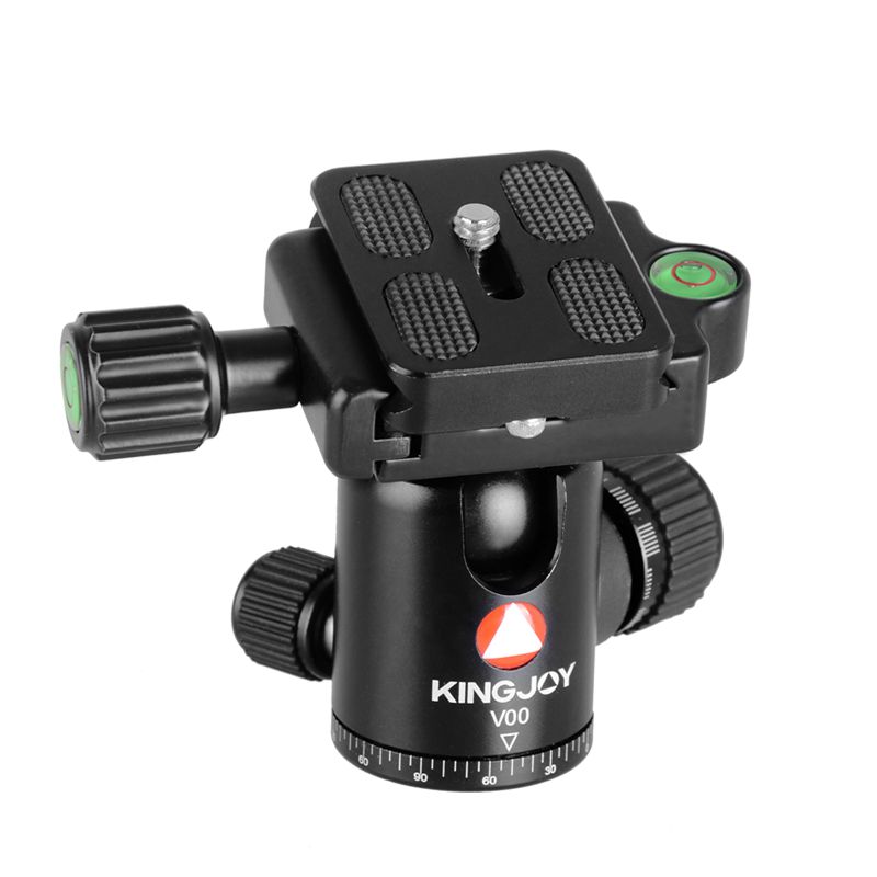 KINGJOY CNC-bearbetning av panoramakamera stativkulhuvud för kamera